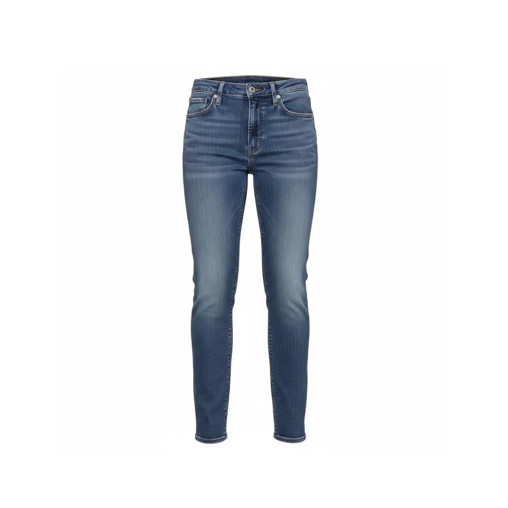 Levis Jeans Womens 31 (28x26) Blue‎ 721 High Rise Skinny Stretch Soft Denim
